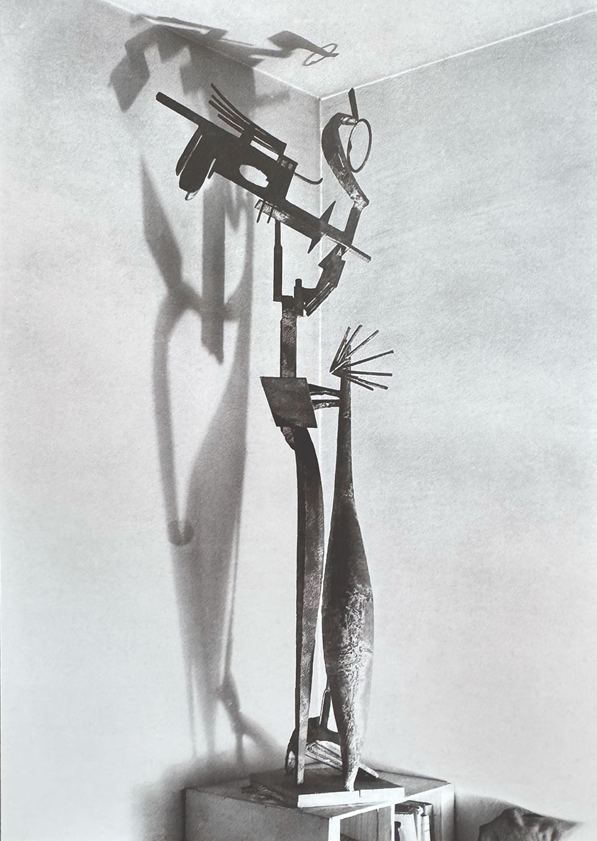 photo de sculpture de julio gonzales et de Picasso