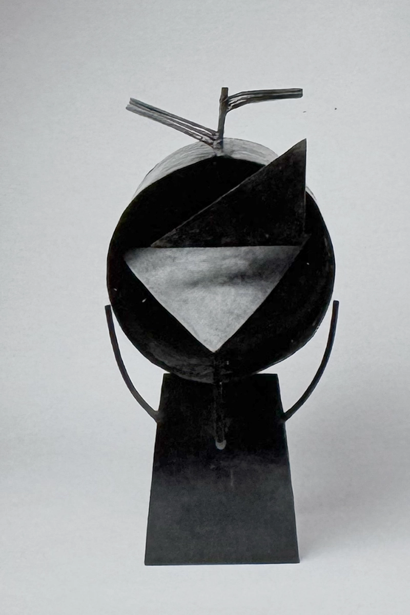 sculpture 1930 de julio gonzales, oeuvre abstraite, mpcem